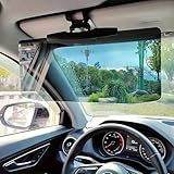 Car Sun Visor with Polarized Glare Protection, Auto-Sonnenblende mit polarisiertem Blendschutz, Auto...