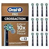 Oral-B Pro CrossAction – ORIGINAL Aufsteckbürsten für Elektrische Zahnbürste – Überlegene...