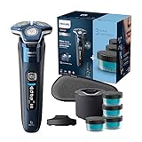 Philips Shaver Series 7000 – Elektrischer Nass- und Trockenrasierer für Herren mit ausklappbarem...