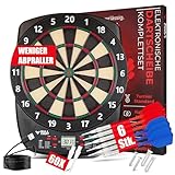 BULL CRAFT Power Series Mk III – [ORIGINAL TURNIERSTANDARD] – Profi Dartscheibe Elektronisch -...