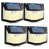 solarlampen für außen Außenbereich Bewegungsmelder: 248 LEDs Solarlicht für Außenbereich mit...