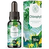 Chlorophyll Tropfen - Flüssiges Chlorophyll aus Weizengras, Alfalfa und...