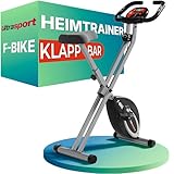 Ultrasport Heimtrainer Fahrrad Klappbar I Hometrainer Fahrrad Klappbar Extra Leise bis 130 KG mit...
