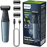 Philips Bodygroom Series 3000, wasserfester Trimmer für Intimbereich und Körper, gründliche und...