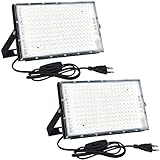 CREATESTAR LED Strahler 150W 2er, LED Strahler Außen, Superhell 15000LM Außenstrahler, 6500K...