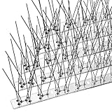 OFFO Edelstahl Taubenabwehr Vogelabwehr Spikes, Taubenschutz und Vogelschutzgitter für Balkon...