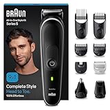 Braun All-In-One Bartpflege Bodygroomer Set, Barttrimmer / Bartschneider, Trimmer/Haarschneider...