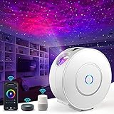 Nigecue LED Smart Sternenhimmel Projektor, WLAN LED Sternenprojektor 3D Galaxy mit App...