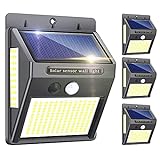 Solarlampen für Außen mit Bewegungsmelder,【Hohe Qualität 216LED-1000Lumen...