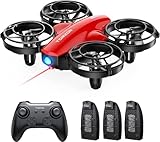 Tomzon mini Drohne für Kinder Anfänger RC Quadrocopter mit 24min Lange...