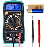 Mini Digital Multimeter Digitalmultimeter für Spannung AC/DC Spannung, Diode...