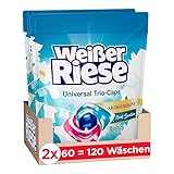 Weißer Riese Universal Trio-Caps Aromatherapie Floral Sensation (120 Wäschen),...