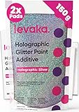Levaka 150 Gramm Holographischer Glitzer Für Deine Glitzer Tapete – 2...