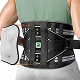 Rakiie Rückenstützgürtel für Herren und Damen, 8-fache Lendenwirbelstütze...