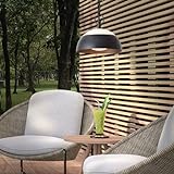 Lightbosx LED Outdoor Hängelampe - Außen Pendelleuchte mit kürzbarer Kette - für Gartenbereich -...
