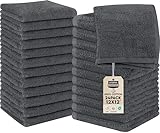Utopia Towels - 24 Stück Seiftücher, 30x30 cm mit Aufhängeschlaufen, saugfähige Waschlappen zum...