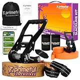 Primeful® Slackline für Kinder & Erwachsene - 18.5 m Länge inkl....