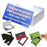 Visitenkarten Personalisiert, Personalisierte Visitenkarten mit Logo/Text...