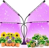 ZHENNBY Pflanzenlampe LED Streifen Vollspektrum 40W Grow Light für Zimmerpflanzen Pflanzenlampe mit...