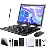 2024 Neueste Tablet 10 Zoll,3-in-1 Tablet Mit Tastatur Maus Stift,Android 13 4G...