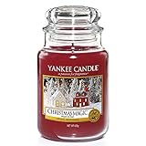 Yankee Candle Duftkerze im Glas (Große Kerze im Glas) | Christmas Magic | Brenndauer bis zu 150...