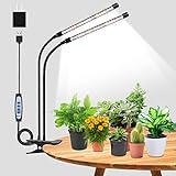 Wolezek Pflanzenlampe LED, Vollspektrum Wachstumslampen für Pflanzen, 6000K Pflanzenlicht für...