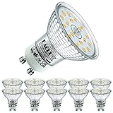 EACLL 10er-Pack GU10 LED 4000K 4.9W Ersetzt 75W Halogen Leuchtmittel, Neutralweiss 585 Lumen Birnen,...