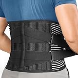 Stark Stützende Rückenstützgürtel Orthopädisch, Atmungsaktive...
