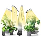 Led Pflanzenlampe Vollspektrum, Grow Lampe für Zimmerpflanzen mit Display-Timer, 192 LEDs...