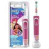 Oral-B Kids Princess Elektrische Zahnbürste/Electric Toothbrush für Kinder ab 3 Jahren, 2 Putzmodi...