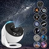 Macchiatto Sternenhimmelprojektor, Planetarium, Projektor, Galaxie mit 13 Filmscheiben, Nachtlicht,...