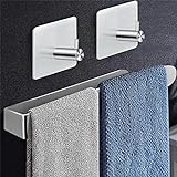 Handtuchhalter Ohne Bohren, Handtuchstange Selbstklebend handtuchhalter Bad für Badezimmer Küche,...