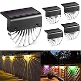 MUSUNIA Solarlampen für Außen Garten, Wasserdichte Solar Lampe für die Garten dekoration 4 Stück...